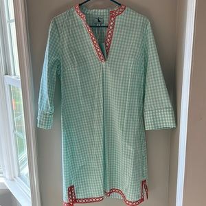 Haley and the hound NWT gingham tunic dress